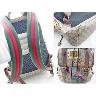 GUCCI グッチ クーリエ GGスプリーム シェリーライン バックパック