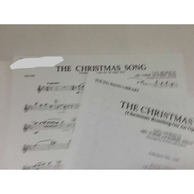 クリスマスソング、恋人たちのクリスマス吹奏楽楽譜 楽器のスコア/楽譜(ポピュラー)の商品写真