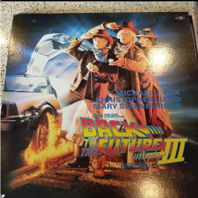 レーザーディスク バック・トゥ・ザ・フューチャー トリロジー 【新作