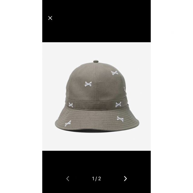 22SS WTAPS BALL 01 HAT クロスボーン ボールハット