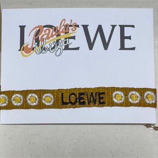 ロエベ(LOEWE)のロエベ【LOEWE】ミサンガ（黄色）(ブレスレット/バングル)