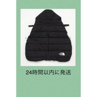 ザノースフェイス(THE NORTH FACE)のザ・ノースフェイス　ベビーシェルブランケット　ブラック　黒　防寒(おくるみ/ブランケット)