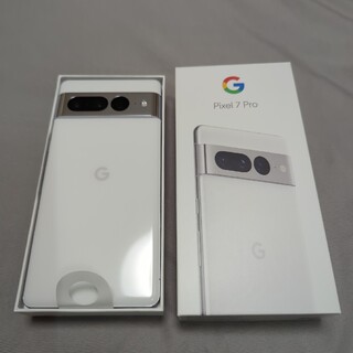 極美品 Google Pixel7 Pro 128GB ヘーゼル SIM フリー