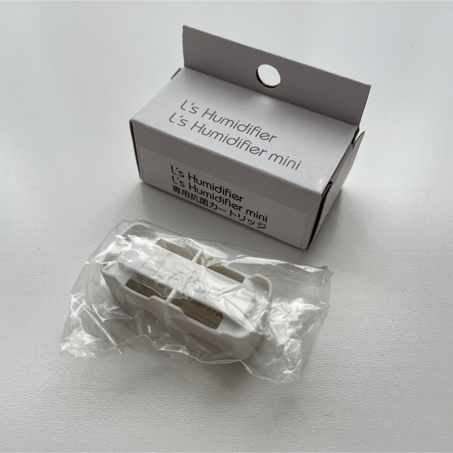 L's Humidifier・mini＋ 兼用抗菌カートリッジ スマホ/家電/カメラの生活家電(加湿器/除湿機)の商品写真