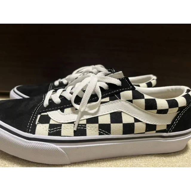 VANS オールドスクール　チェッカー靴/シューズ