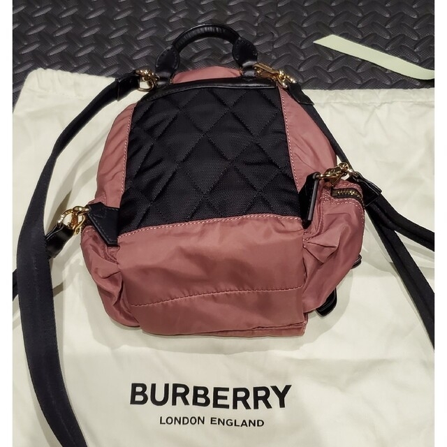 BURBERRY - 【未使用に近い】BURBERRY バックパック ナイロン ゲラフィ