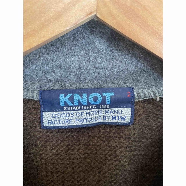 KNOT(ノット)のKNOT カーディガン　サイズM メンズのトップス(カーディガン)の商品写真