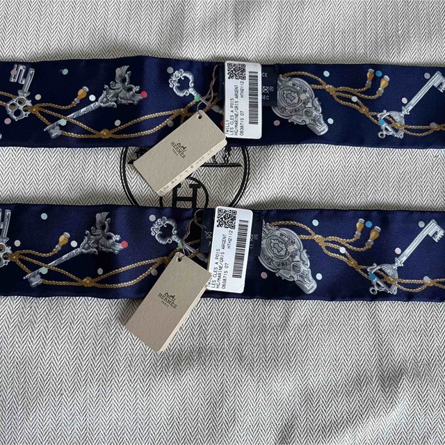 値引 - Hermes エルメス 2022ss レクレアポア未使用 ツイリー バンダナ