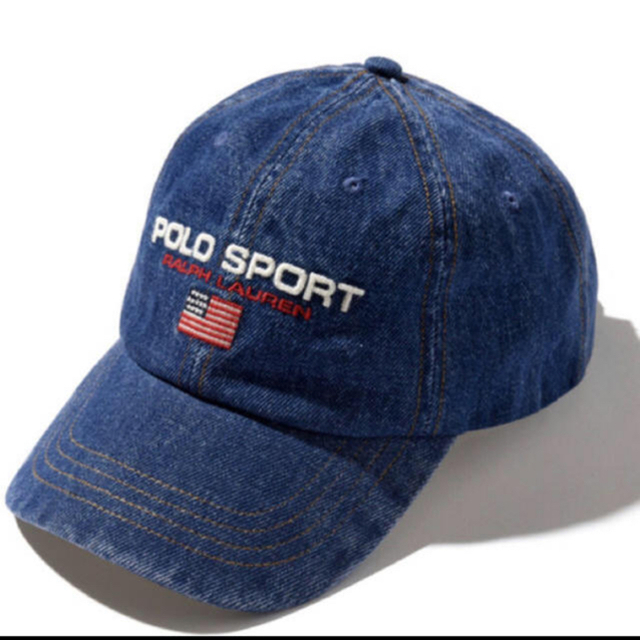 polo sport 90's 復刻 denim cap ポロスポーツ 星条旗