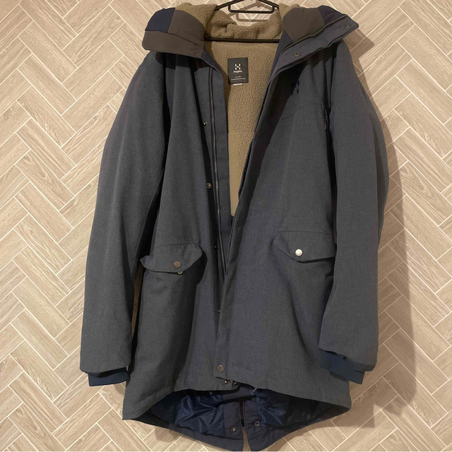 ホグロフス SILJAN PARKA MEN ブルー￥75900カラー