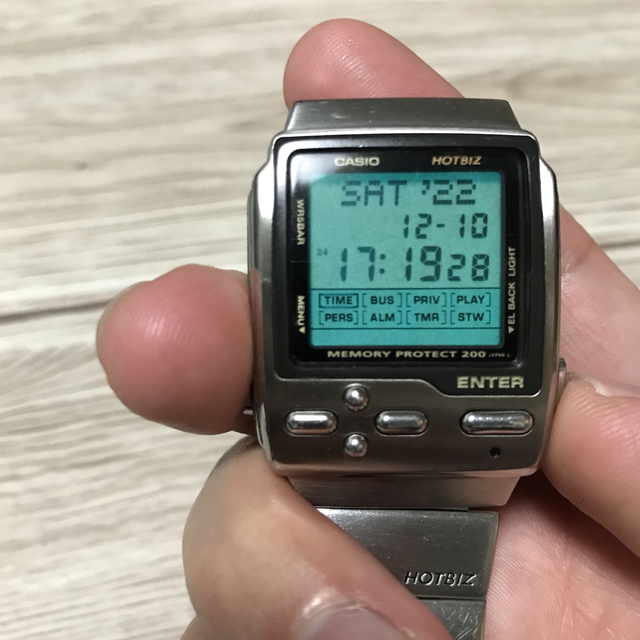 カシオ hotbizホットビズ データバンクDB-2000 デジタル腕時計 | www