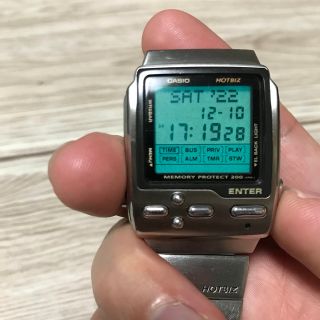 CASIO - カシオ hotbizホットビズ データバンクDB-2000 デジタル腕時計