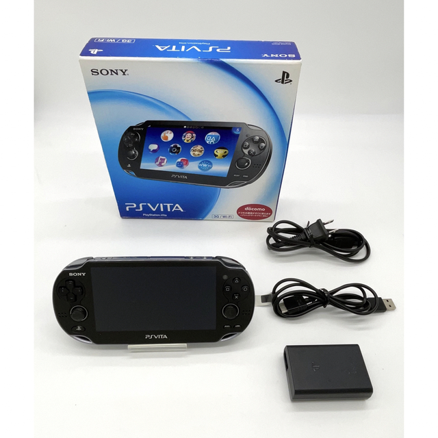 PS Vita (プレイステーション ヴィータ)  クリスタルブラック【極美品】