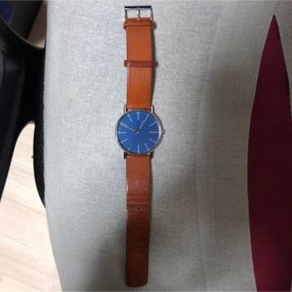 スカーゲン(SKAGEN)のSKAGEN 腕時計　レザー(腕時計(アナログ))