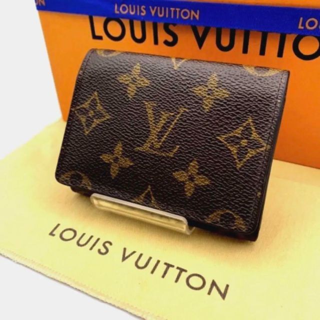 ルイヴィトン 名刺入れモノグラム  袋付きLOUIS VUITTON 新品