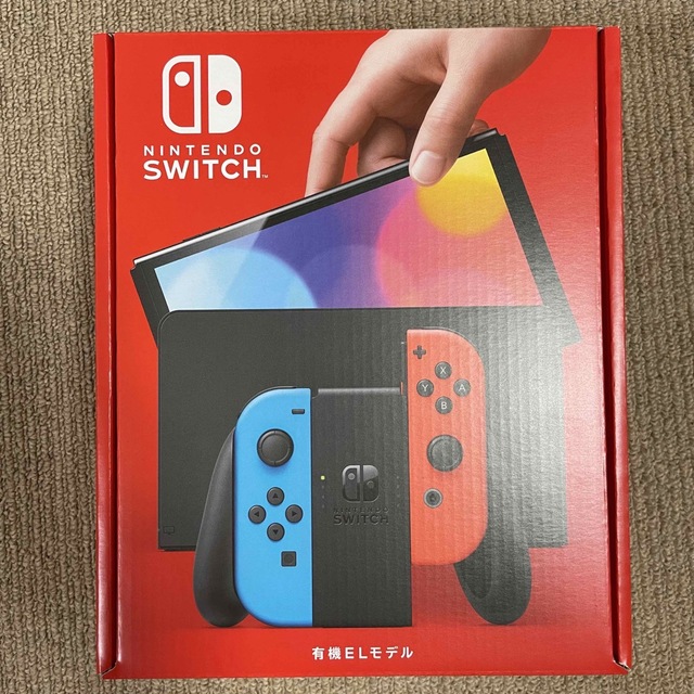 おしゃれ 新品 Nintendo Switch 有機ELモデル ネオンブルー レッド