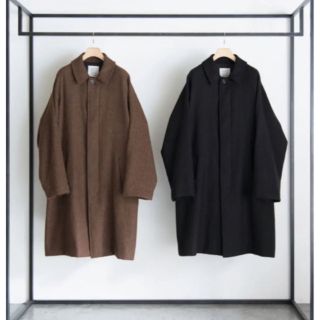 マーカウェア(MARKAWEAR)のMARKAWARE alpaca mac coat マーカウェア アルパカ(ステンカラーコート)