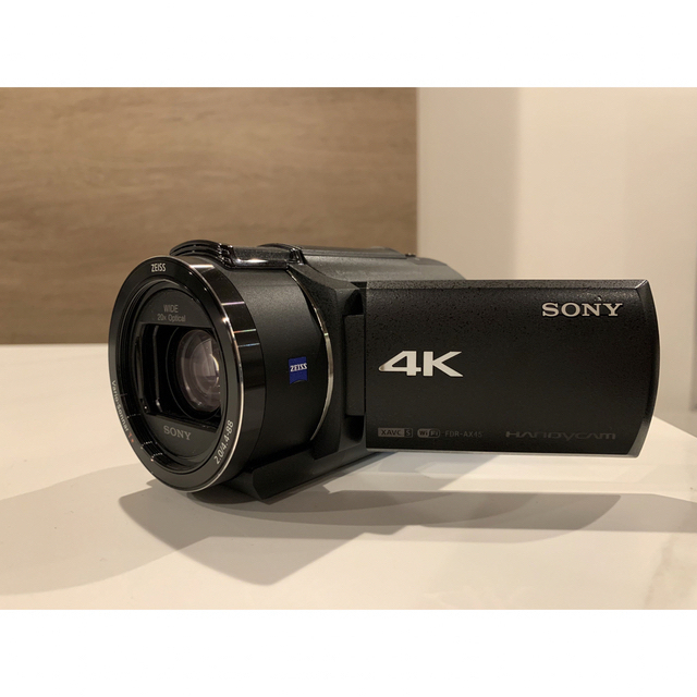 100％品質 SONY VCT-VPR1 三脚セット + 4Kビデオカメラ FDR-AX45 SONY