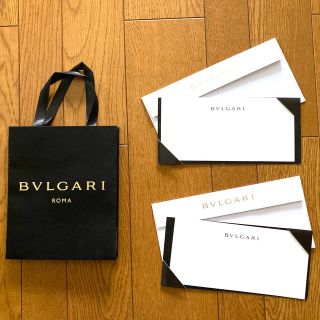 ブルガリ(BVLGARI)のブルガリ　ショップバッグ　メッセージカード(ショップ袋)