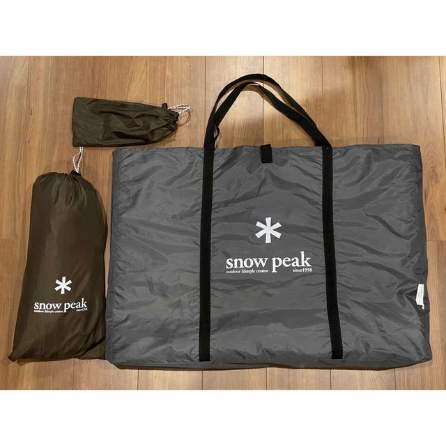 snow peak リビングシート フロアマット セット スノーピーク 品質は