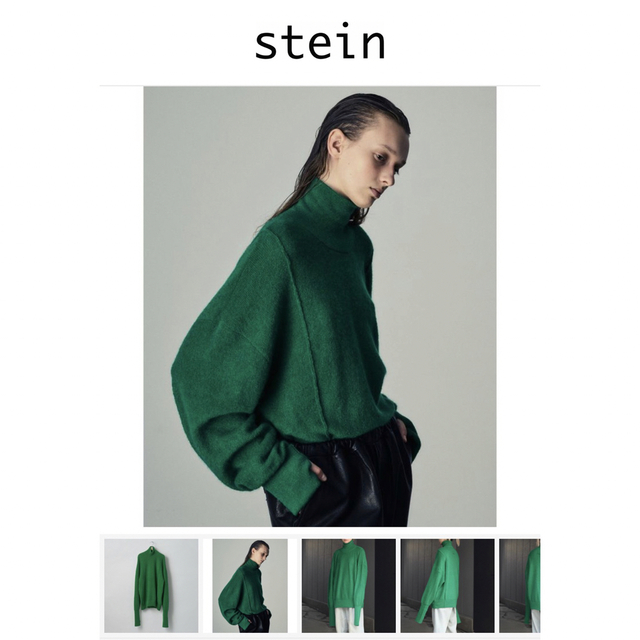 stein(シュタイン)のExtra Fine Kid Mohair Turtle Neck LS メンズのトップス(ニット/セーター)の商品写真