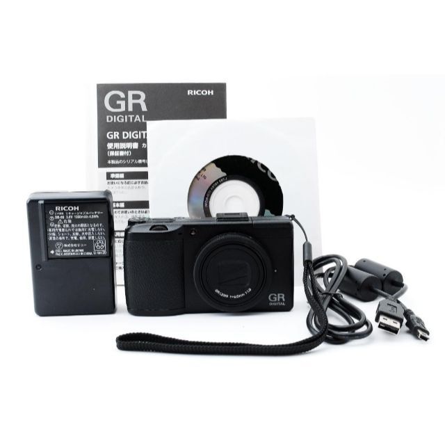 【箱付き】 RICOH GR DIGITAL III コンパクト デジタルカメラ