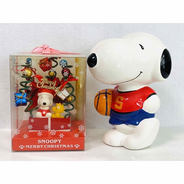 アンティーク　レトロ　ピーナッツ　SNOOPYスヌーピー陶器製　3体セット