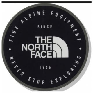 ザノースフェイス(THE NORTH FACE)の【未開封新品】ノースフェイス　ワッペン　アイロン　黒色　直径7センチ　簡単貼付け(その他)