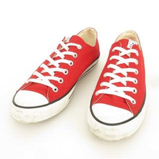 コンバース(CONVERSE)のネクスター ローカット スニーカー 26.5cm レッド IBO31(スニーカー)