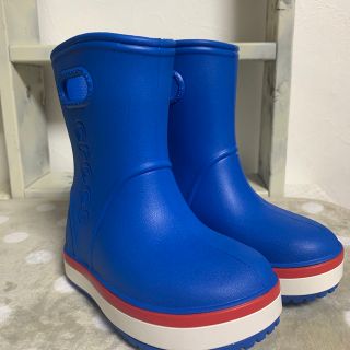 クロックス(crocs)の【未使用】キッズ　クロックス◆クロックバンド　長靴　レインブーツ　男の子　女の子(長靴/レインシューズ)