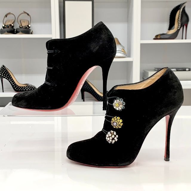 超可爱 Christian Louboutin - 4214 クリスチャンルブタン スウェード
