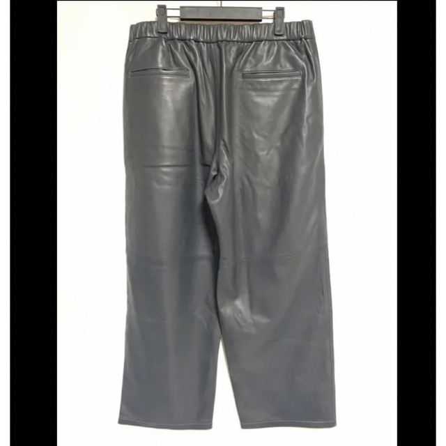 Graphpaper(グラフペーパー)のGraphpaper 21AW SHEEP LEATHER EASY PANTS メンズのパンツ(スラックス)の商品写真