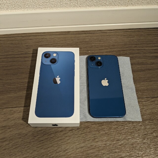 Apple - 【藍】iphone13mini　128gb 　ブルー