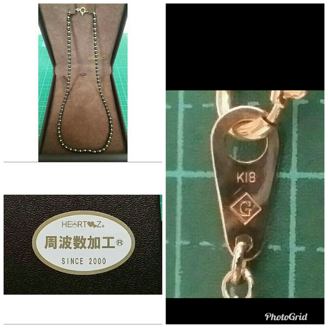 グッドハーツ Good-HEARTZ セイバー鉱石 K18 18金 ネックレスの グッドハーツ Good-HEARTZ セイバー鉱石 K18 18金 ネックレスの