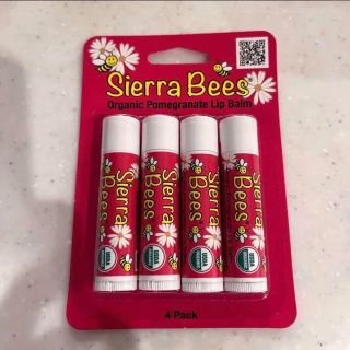 Sierra Bees オーガニックリップバーム　ザクロ(リップケア/リップクリーム)