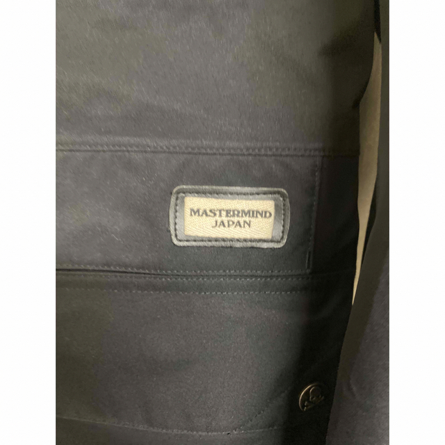 mastermind JAPAN(マスターマインドジャパン)の希少　マスターマインドジャパン BURTON コラボジャケット　ブラック メンズのジャケット/アウター(ナイロンジャケット)の商品写真