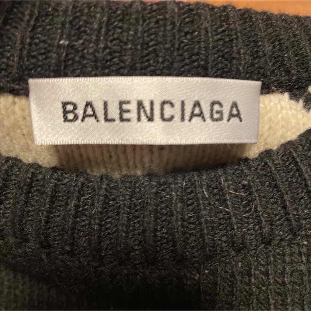 Balenciaga BALENCIAGA ロゴ クルーネック セーター レディース