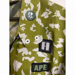 A BATHING APE - 90'S A BATHING APE デジカモナイロンジャケットの