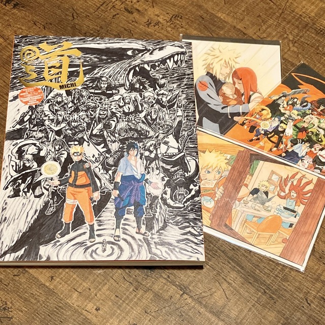 NARUTO展 公式ガイドブック ポストカード3種セットの通販 by めんま's