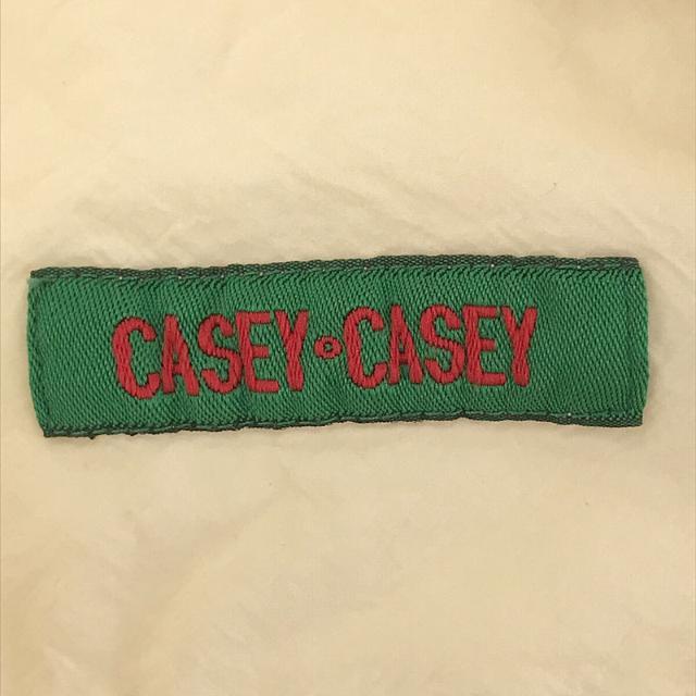 CASEY CASEY / ケーシーケーシー | CHEMISE BIG SHI ペーパー コットン バンドカラー シャツ | M | オフホワイト  | メンズ