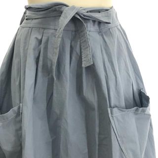 madder madder organza apron skirt ピンク