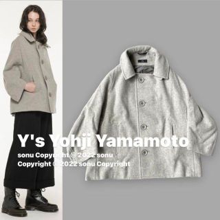 Y's - 2021AW Y's ヨウジヤマモト ウール エアリー モッサ コート 2の ...