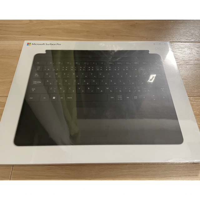 キーボード参考新品未開封 Microsoft Surface Pro X/8 タイプカバー　黒