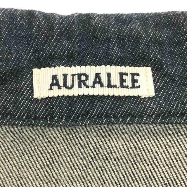 AURALEE(オーラリー)の【美品】  AURALEE / オーラリー | 2021AW | WASHED HARD TWIST DENIM BLOUSON インディゴブルデニムブルゾン ジャケット  | 3 | ネイビー | メンズ メンズのジャケット/アウター(その他)の商品写真