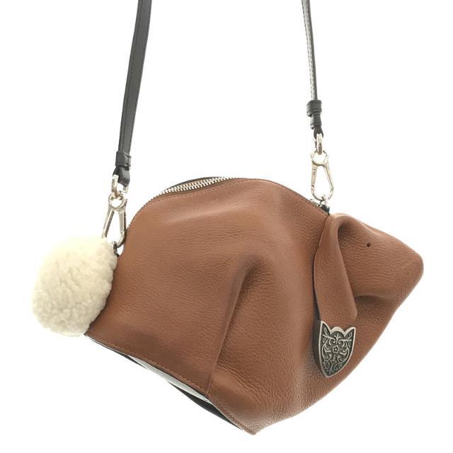 【美品】  LOEWE / ロエベ | 2020 | BUNNY WESTERN MINI BAG バニーウエスタン ミニ ショルダーバッグ 袋・ギャランティカード付 | ブラウン | レディース 2