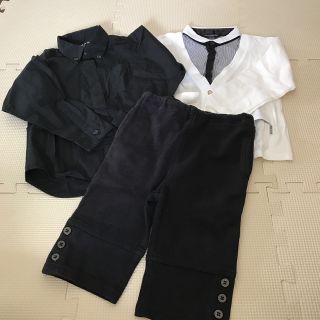 コムサイズム(COMME CA ISM)の最終売り切りセール‼️男の子 トップス2枚&パンツ1枚 フォーマル(Tシャツ/カットソー)