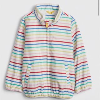 ベビーギャップ(babyGAP)の最終値下げ‼️新品‼️Babygap レインボーボーダーウインドブレーカー(ジャケット/上着)