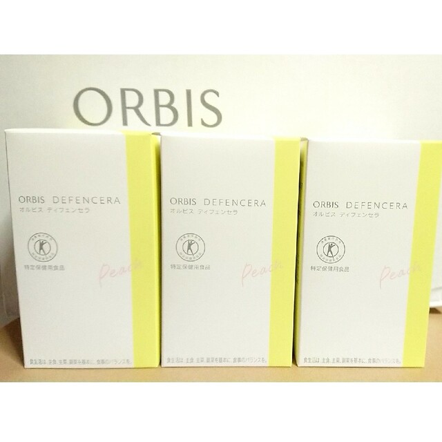 ORBIS - オルビス ディフェンセラ ピーチ味の通販 by ＫＵＭＡ's shop ...