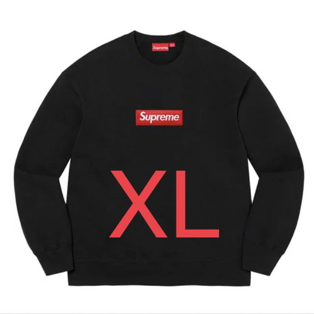 トップスSupreme Box Logo Crewneck シュプリームボックスロゴXL