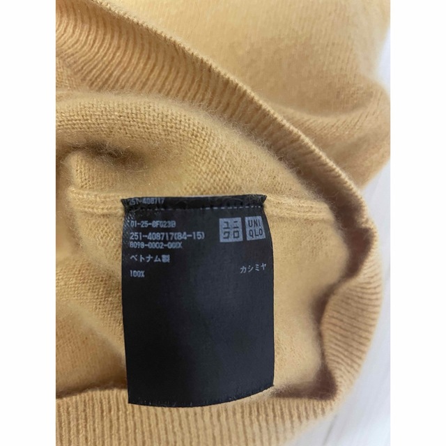 UNIQLO(ユニクロ)のUNIQLO カシミヤニット レディースのトップス(ニット/セーター)の商品写真